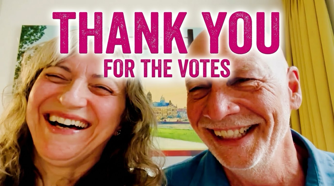 We made the Semi-Finals! Thank you so much for your votes. Now, get ready for 49 new recipe videos!