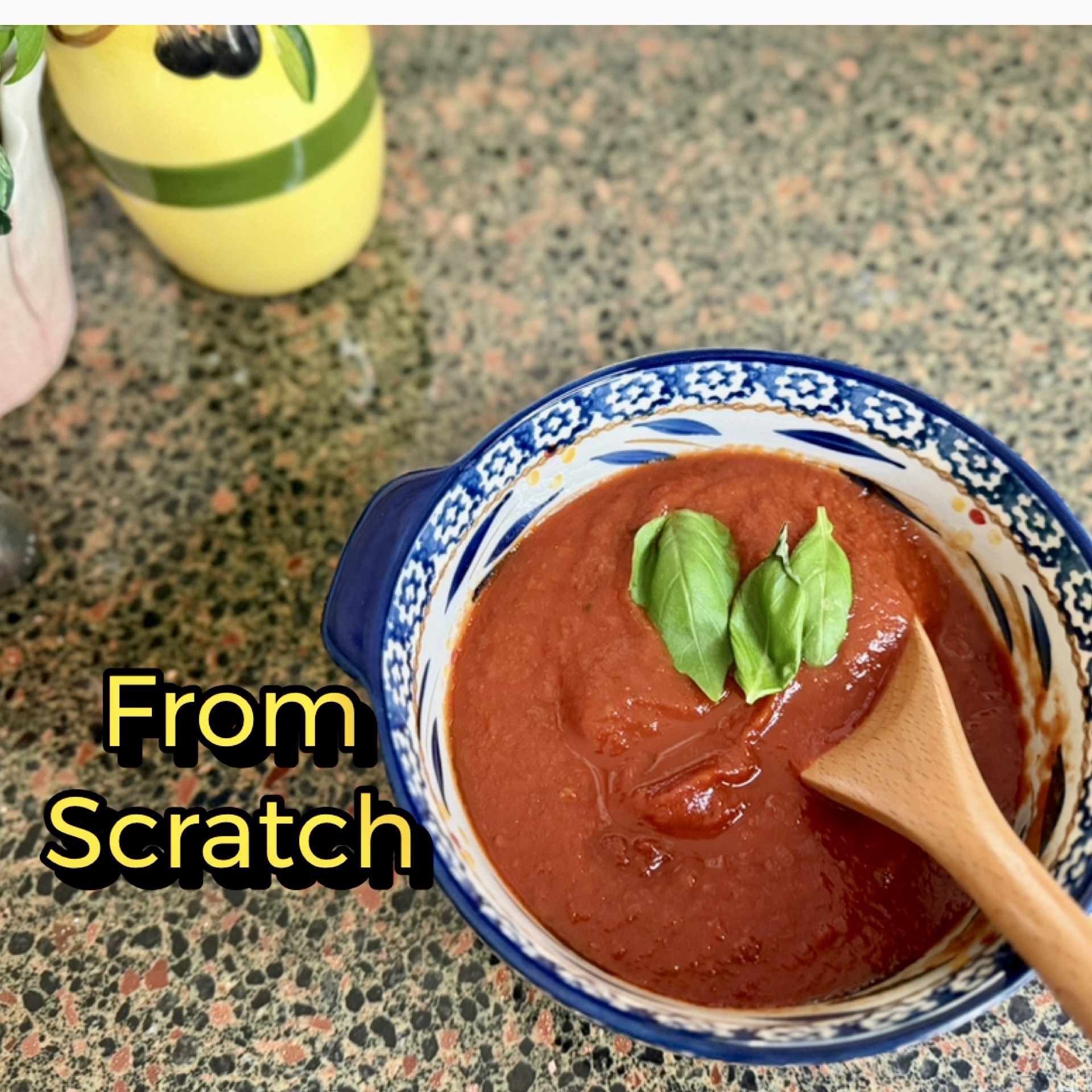 Mama’s Tomato Sauce from Scratch